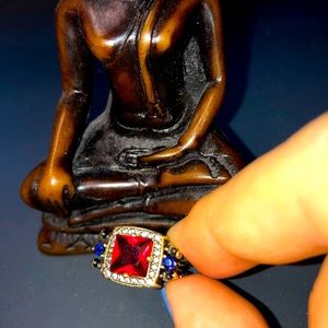 Sterling silver 2-in-1 ring